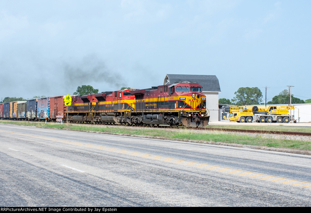 Big Crane, Bigger Train